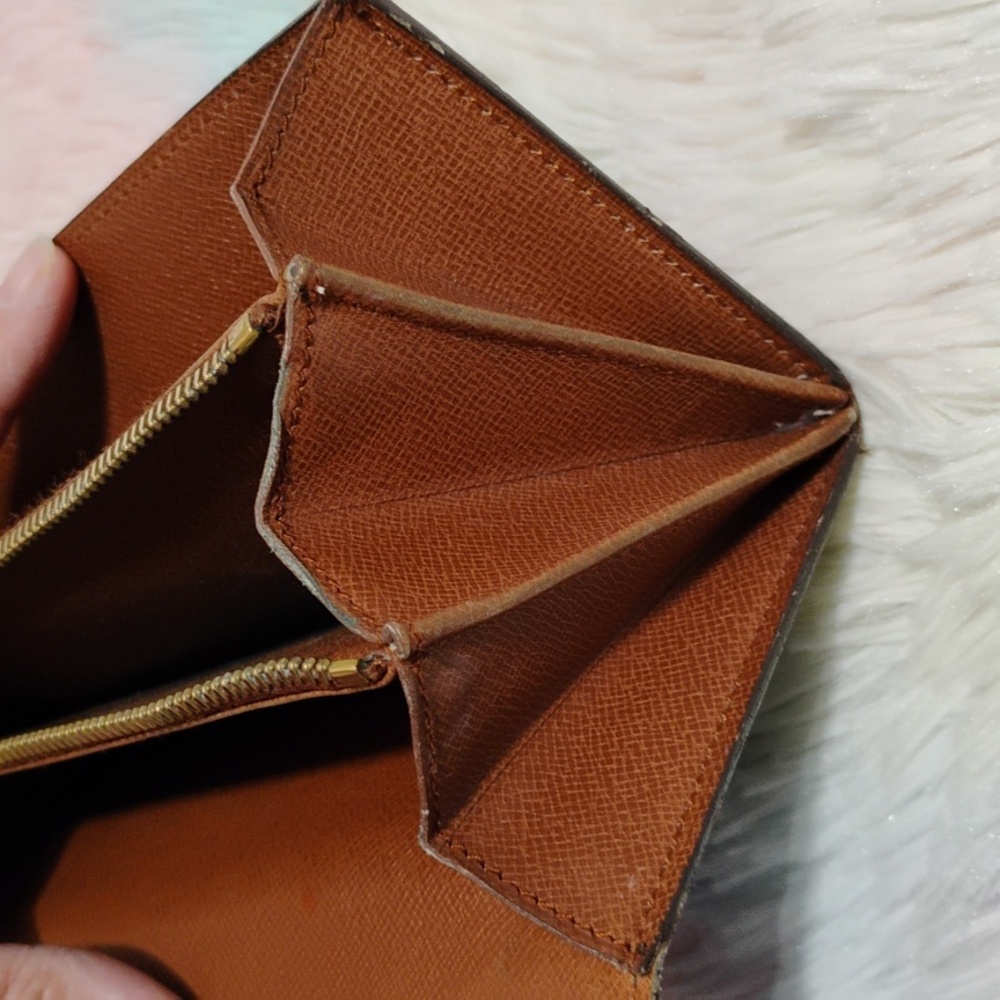 Authentic Louis Vuitton Pouchette Porte Monnaie Credit Long Wallet & Box - Picture 12 of 16